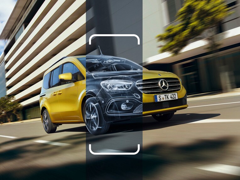 Entdecken Sie den Mercedes-Benz Citan Transporter Mercedes-Benz Citan Transporter in Dunkelgrau