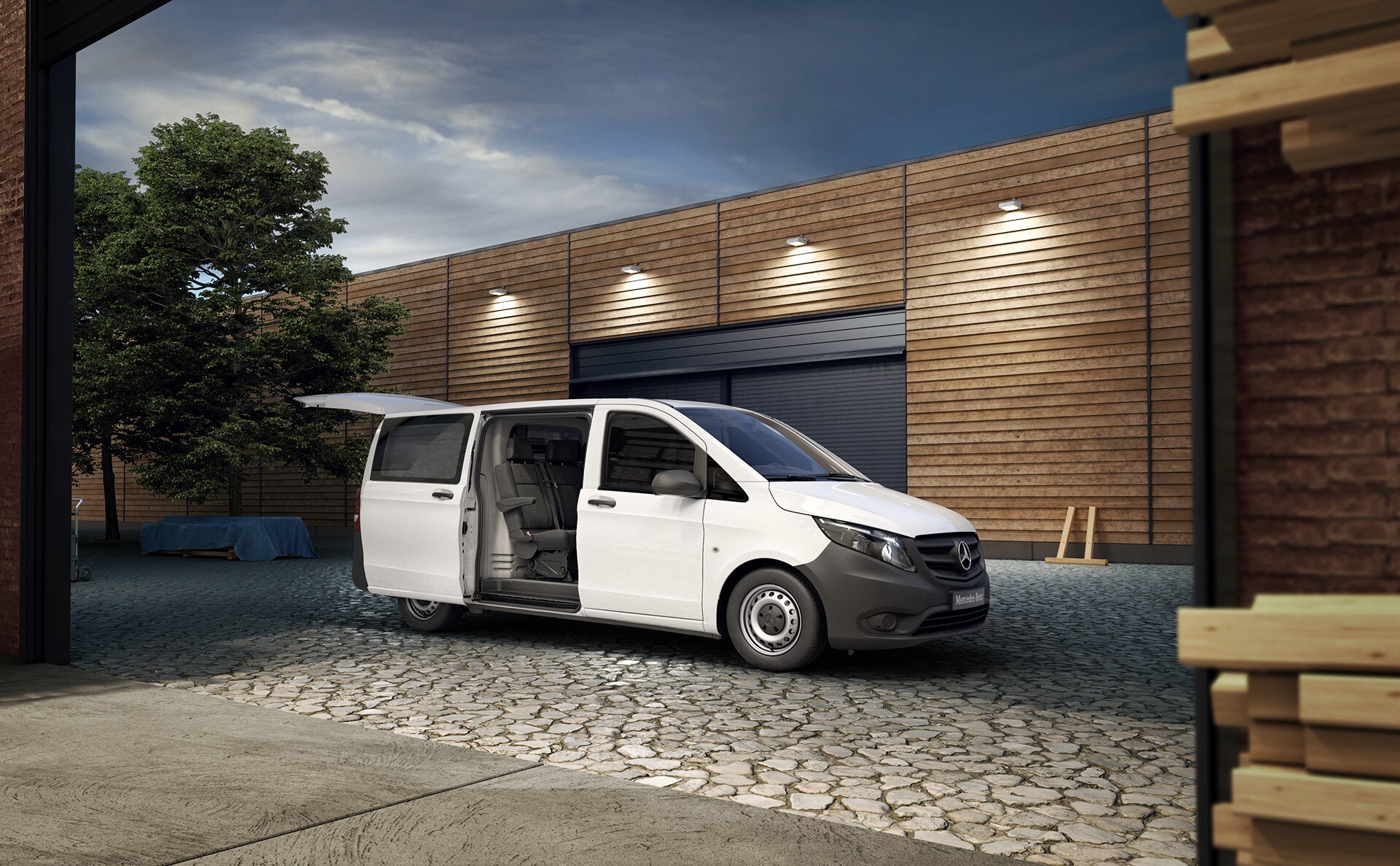 Mercedes-Benz Vito Mixto mit vario3 Fahrzeugeinrichtung von bott Mercedes-Benz Vito Mixto mit vario3 Fahrzeugeinrichtung von bott
